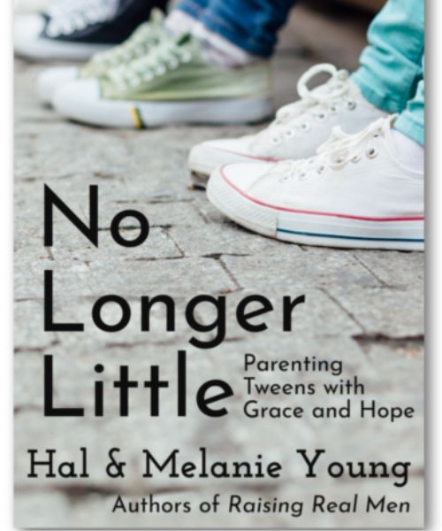 No Longer Little: Parenting Tweens with Grace and Hope- book cover